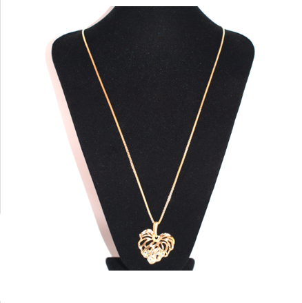 Golden Crystal Heart