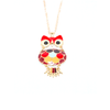 Vintage Rainbow Owl