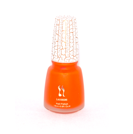 Laushine Krakeleret Mørk Orange