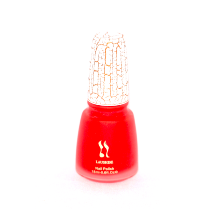 Laushine Krakeleret Neon Rød